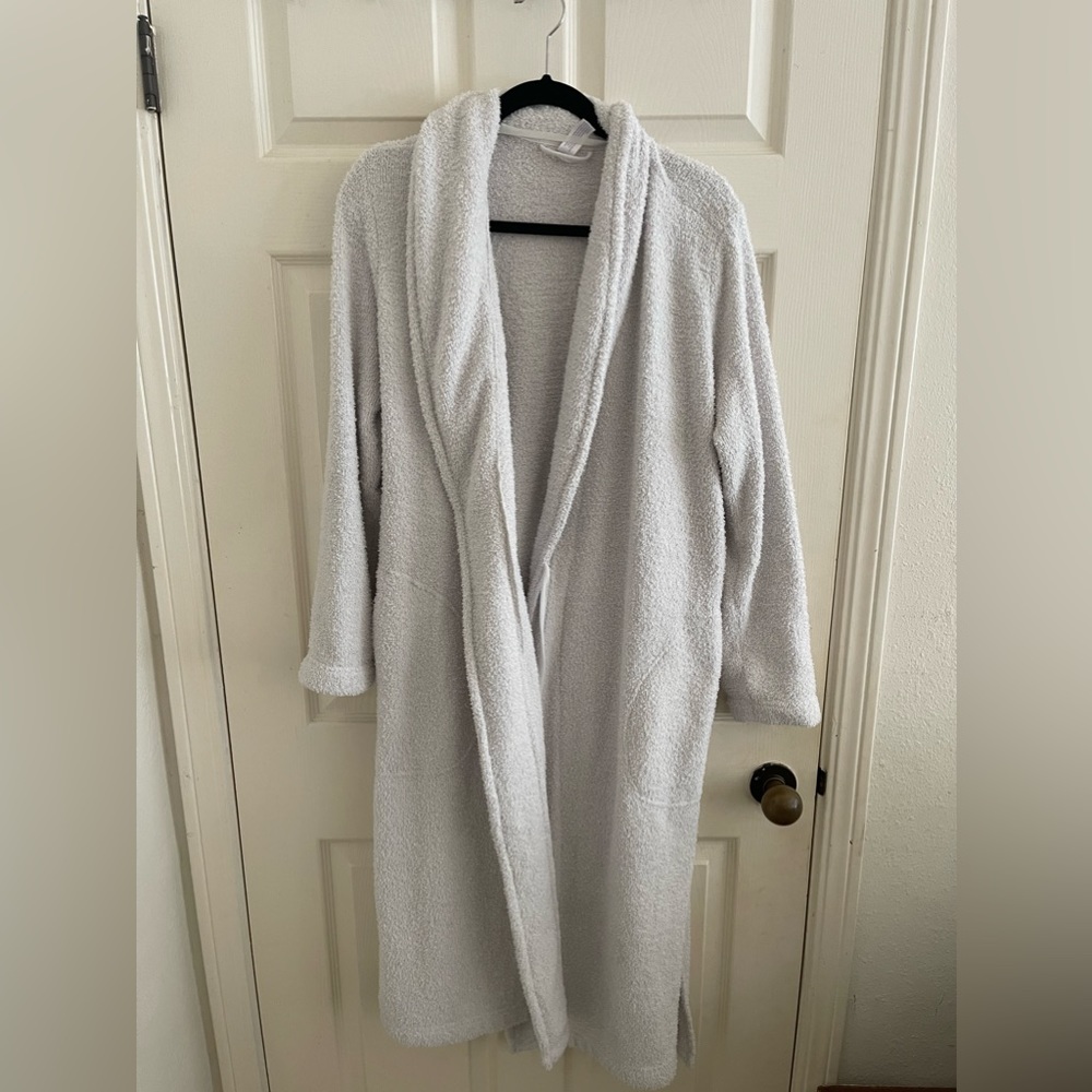 Target Stars Above White Bath Robe